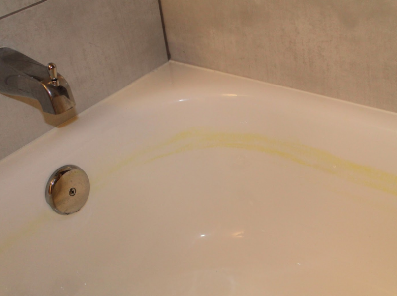 bathtub stain removal